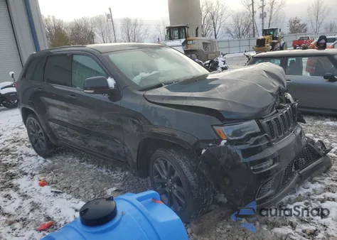 2018 Jeep Grand Cherokee Overland z USA, uszkodzony, nr VIN 1C4RJFCM9JC374452